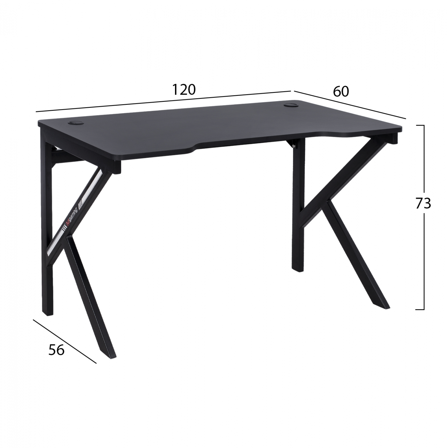 grafeio gaming pro 120x60x73 me mayro me 5 grafeio gaming pro 120x60x73 me mayro me 5