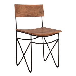 karekla apo masif xylo akakias kai metal