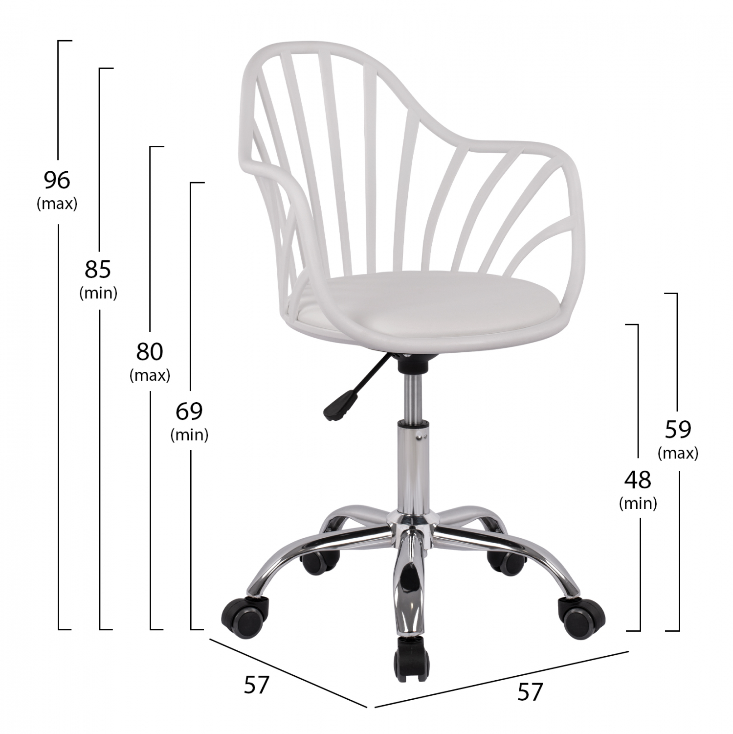 karekla grafeioy fb845701 se leyko chrom 1 karekla grafeioy fb845701 se leyko chrom 1