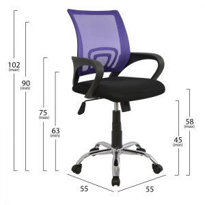 karekla grafeioy podi chromioy 1tmch fb9 1 1