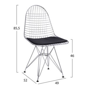 karekla metalliki chromioy me maxilari h 1