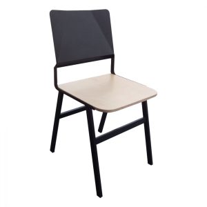 karekla metalliki me xylino kathisma ts3