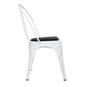 karekla metalliki melita se milk white m 3