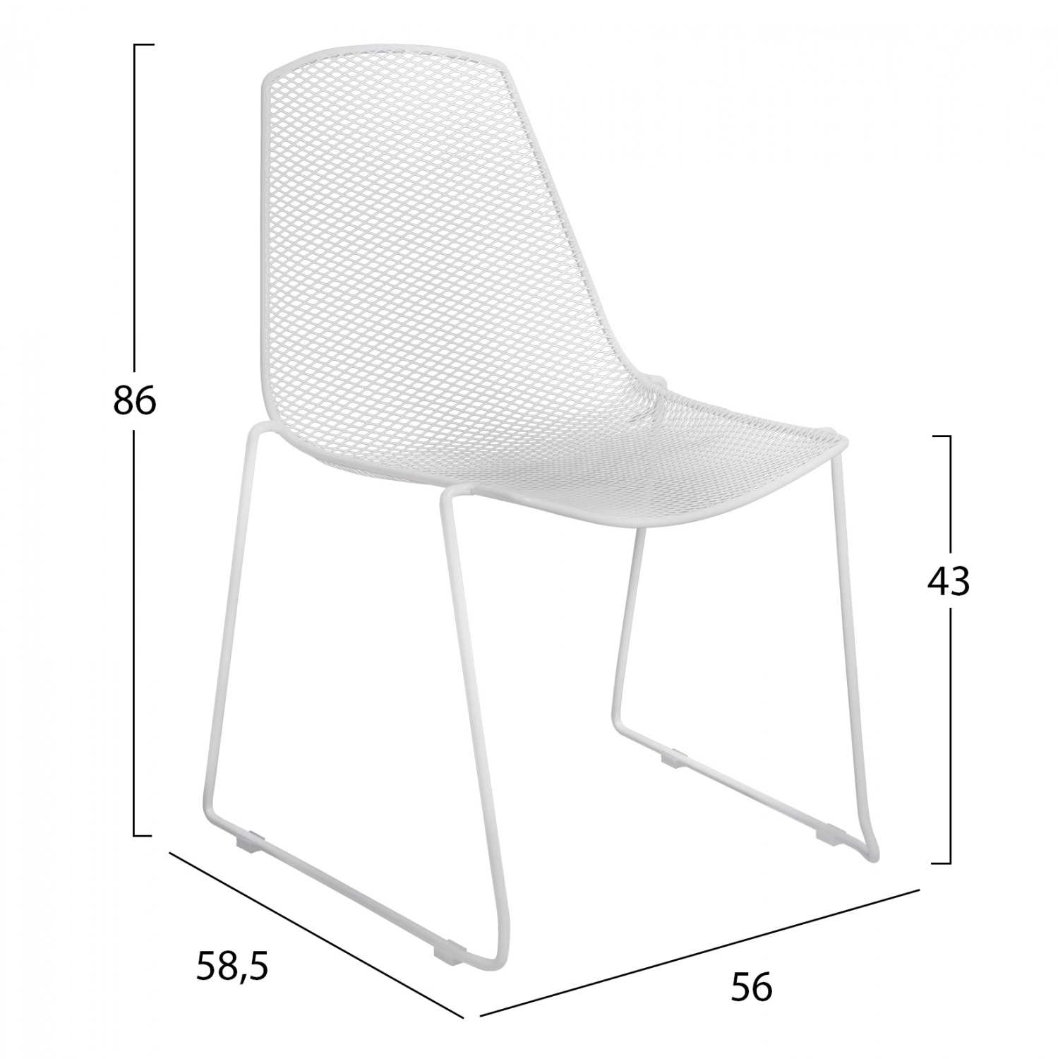 karekla metalliki mesh leyki fb9801102 5 1 karekla metalliki mesh leyki fb9801102 5 1