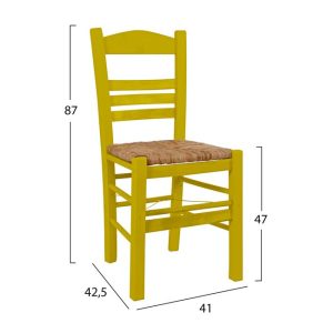 karekla paradosiaki kafeneioy kitrini me 1