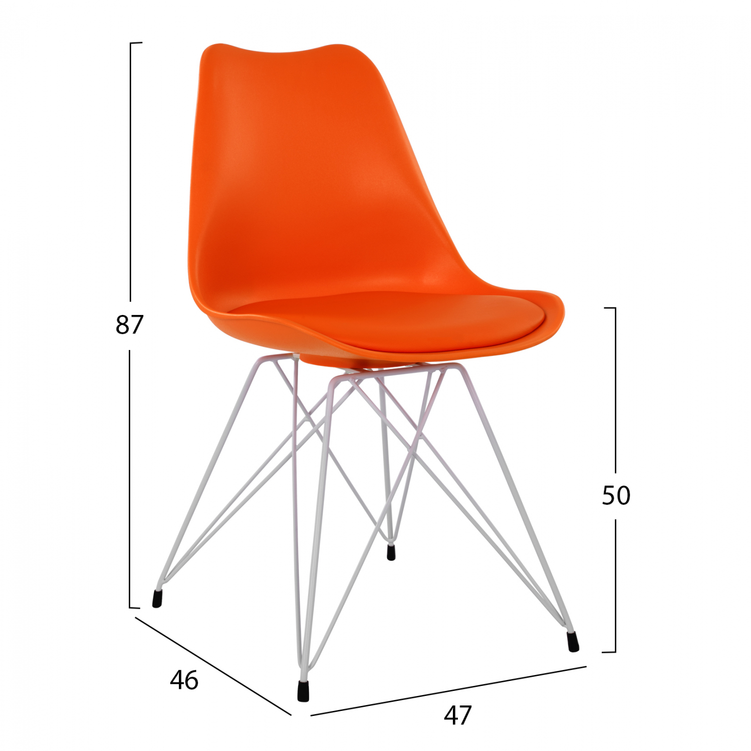 karekla trapezarias portokali me metalli 1 karekla trapezarias portokali me metalli 1