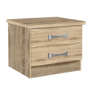 komodino me 2 syrtaria hm31502 sonama 48