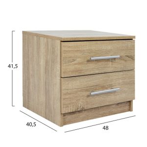 komodino melaminis hm222002 sonama 48x40 1 1