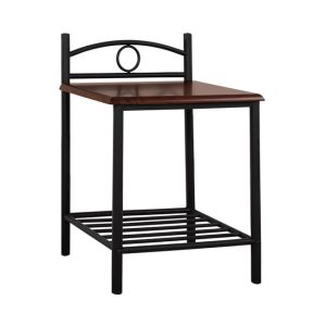 komodino suzie hm387 apo metallo kai xyl