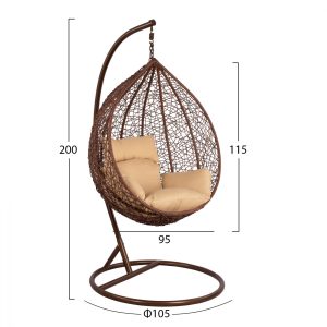 kremasti polythrona folia kafe 115x93ek 1