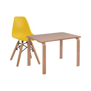 set 2temachion paidiko trapezaki me kare