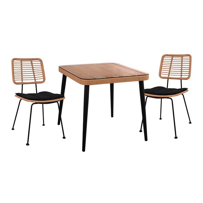 set 3tmch allegra wicker me trapezi 80x8 4 set 3tmch allegra wicker me trapezi 80x8 4