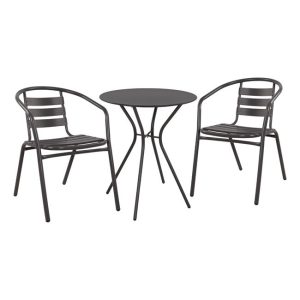 set 3tmch me trapezi anthraki abby f60ch