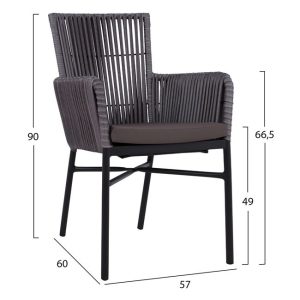 set 5 tmch aloyminioy me trapezi 140ch80 2