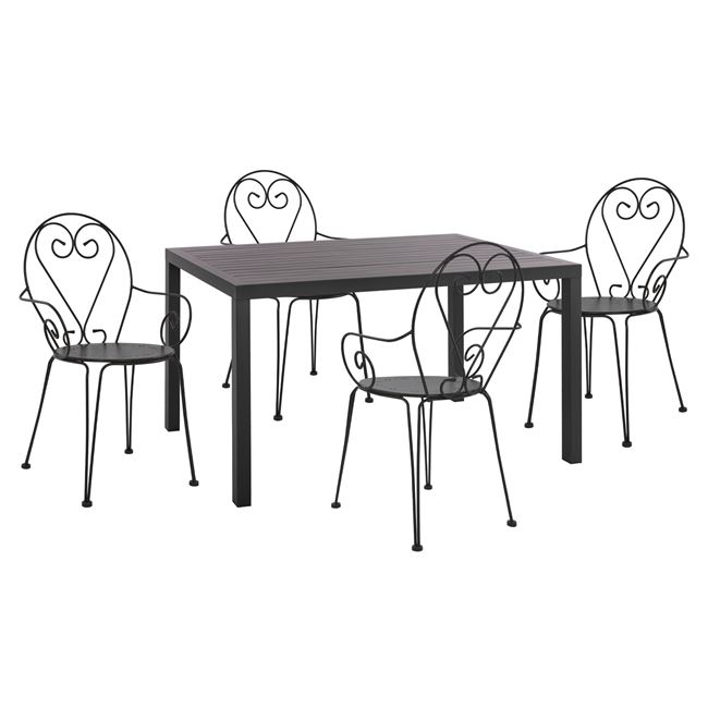 set 5tmch me trapezi aloyminioy 140ch80c 3 set 5tmch me trapezi aloyminioy 140ch80c 3