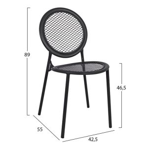 set 5tmch me trapezi aloyminioy polywood 2