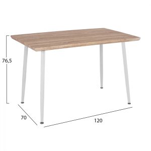 set 5tmch trapezi 120x70x765 cm sonama m 2