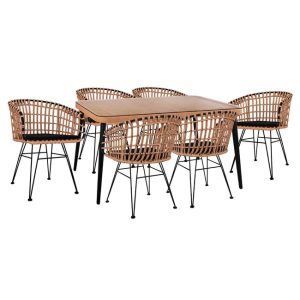 set 7tmch allegra wicker me trapezi 160x 5