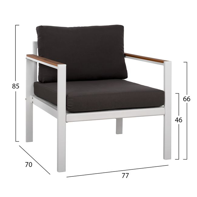 set saloni aloyminioy me polywood exoter 2 set saloni aloyminioy me polywood exoter 2