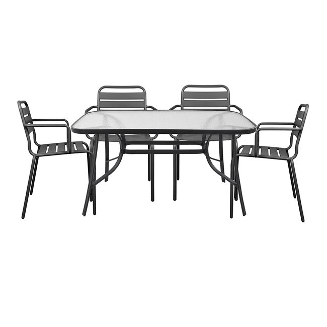 set trapezaria 5tmch trapezi gkri 4 kare set trapezaria 5tmch trapezi gkri 4 kare