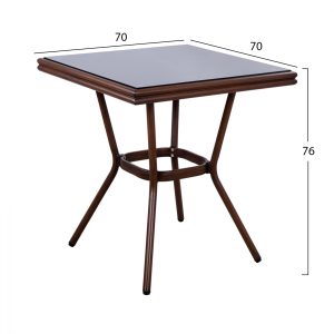 trapezi aloyminioy 70x70 bamboo look hm5 2