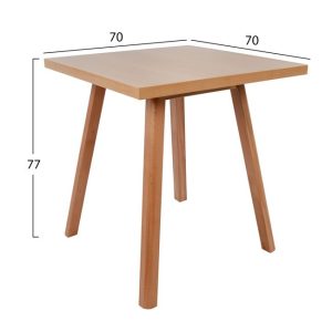 trapezi vegas 70ch70 fysiko me xylina po 1