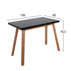 trapezi vegas mayro 100ch60 me xylina po 1